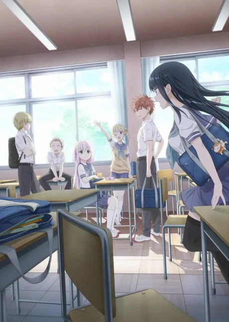 Portada del anime Inexpressive Kashiwada and Expressive Oota