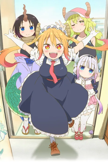 Portada del anime Miss Kobayashi's Dragon Maid