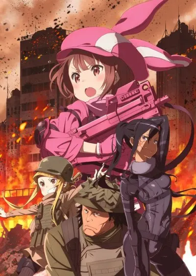 Portada del anime Sword Art Online Alternative: Gun Gale Online