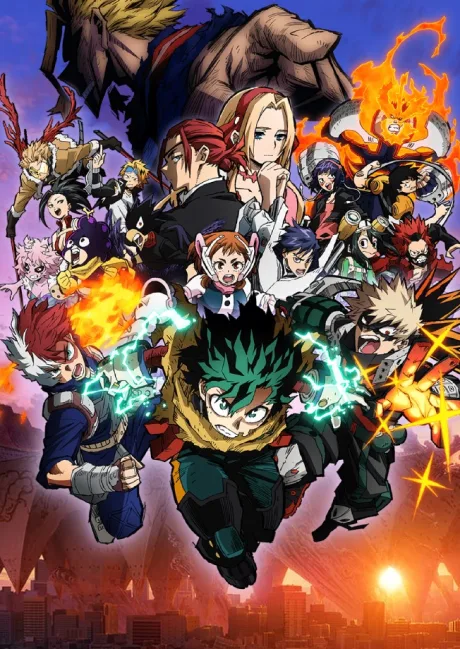 Portada del anime My Hero Academia: You’re Next