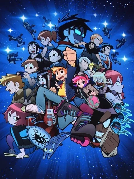 Portada del anime Scott Pilgrim Takes Off