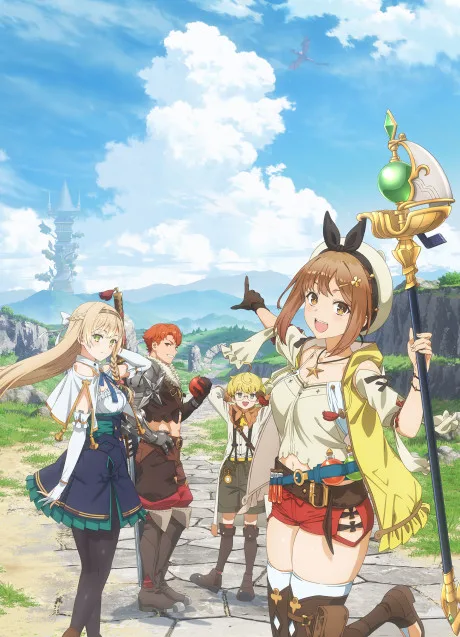 Portada del anime Atelier Ryza: Ever Darkness & the Secret Hideout The Animation