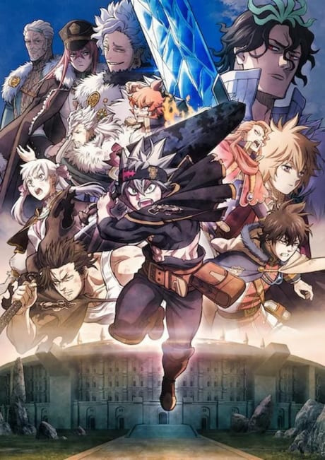 Portada del anime Black Clover: Sword of the Wizard King