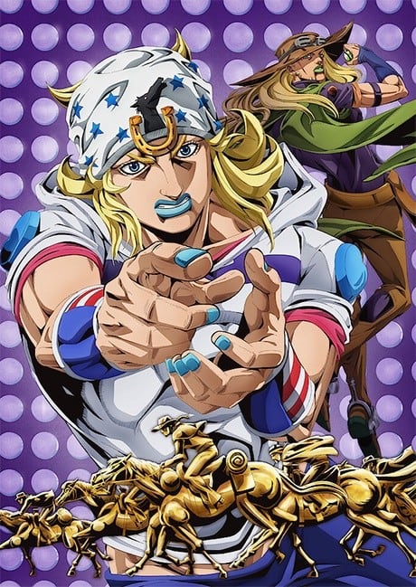 Portada del anime STEEL BALL RUN JoJo's Bizarre Adventure