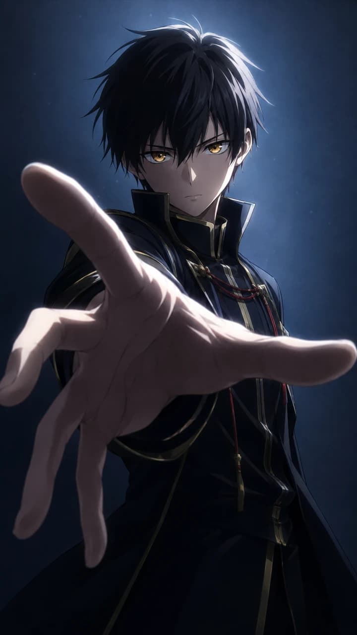 My Gift LVL 9999 Unlimited Gacha in a vertical 4K anime wallpaper